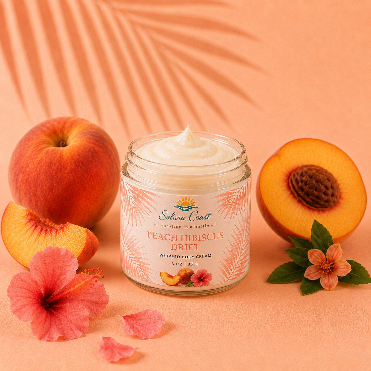 Peach Hibiscus Drift Body Butter (3 oz Mini)