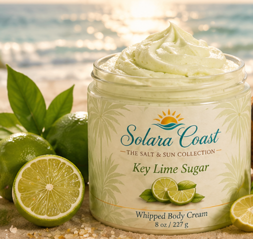 Key Lime Cream Whipped Body Butter